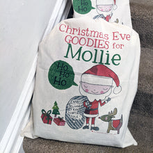 Load image into Gallery viewer, Personalised Christmas Eve Sack