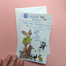 Load image into Gallery viewer, Personalised Christening Card