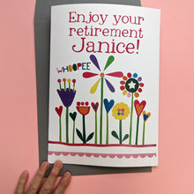 Load image into Gallery viewer, Personalised Big Birthday Card