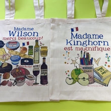 Load image into Gallery viewer, Personalised French Teacher Bag