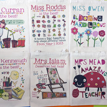 Load image into Gallery viewer, Personalised Best Teacher Bag