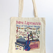 Load image into Gallery viewer, Personalised Design Your Own Illustrated Bag