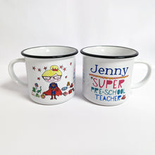 Load image into Gallery viewer, Personalised Thank You Nursery Mug