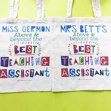 Load image into Gallery viewer, Personalised Teaching Assistant Bag (TA)