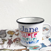 Load image into Gallery viewer, Personalised Thank You Nursery Mug