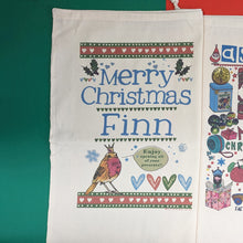 Load image into Gallery viewer, Personalised Christmas gift sack
