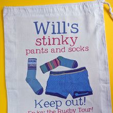 Load image into Gallery viewer, Personalised Travel Laundry Bag