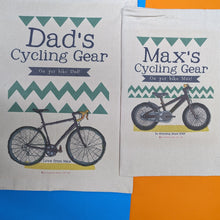 Load image into Gallery viewer, Personalised 'On Yer Bike' Cycling Storage Bag