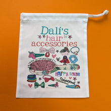 Load image into Gallery viewer, Personalised Magical Hair Clips And Bobbles Bag