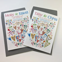 Load image into Gallery viewer, Personalised Big Wedding Card