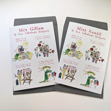 Load image into Gallery viewer, Personalised Big Story Card For Teachers