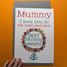 Load image into Gallery viewer, Personalised Big Mother's Day Card