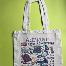 Load image into Gallery viewer, Personalised Travelling The World Gift Bag