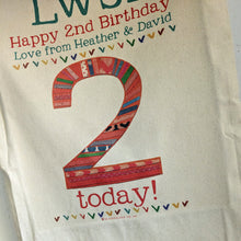 Load image into Gallery viewer, Personalised 1st Birthday Toysack