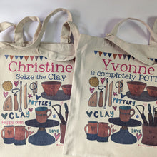 Load image into Gallery viewer, Personalised Pottery Bag