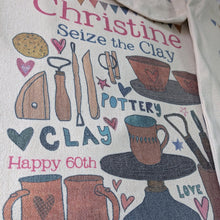 Load image into Gallery viewer, Personalised Pottery Bag