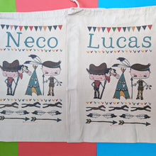 Load image into Gallery viewer, Personalised Cowboys & Indians Toysack