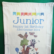 Load image into Gallery viewer, Personalised 1st Birthday Toysack