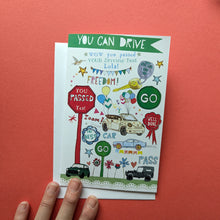 Load image into Gallery viewer, Personalised 'Passed' Driving Test Card