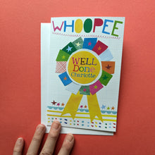 Load image into Gallery viewer, Personalised Well Done Congratulations Card