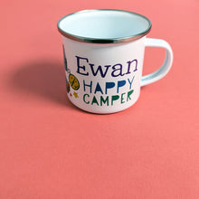 Load image into Gallery viewer, Personalised Enamel Camping Mug