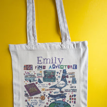 Load image into Gallery viewer, Personalised Travelling The World Gift Bag