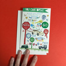 Load image into Gallery viewer, Personalised 'Passed' Driving Test Card