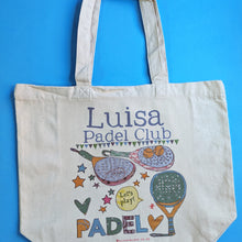 Load image into Gallery viewer, Personalised Padel Tennis Kit Bag
