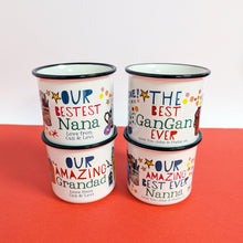 Load image into Gallery viewer, Personalised Best Grandma And Grandad Mugs