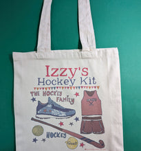 Load image into Gallery viewer, Personalised Hockey Kit Bag