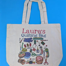 Load image into Gallery viewer, Personalised Quilting Bag