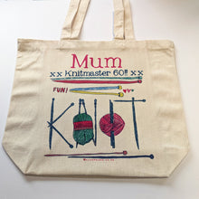 Load image into Gallery viewer, Personalised 'Knit Wit' Bag