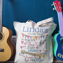 Load image into Gallery viewer, Personalised Music Bag