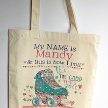 Load image into Gallery viewer, Personalised Love To Roller Skate Bag