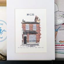 Load image into Gallery viewer, Personalised House Illustration Print