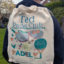 Load image into Gallery viewer, Personalised Padel Tennis Kit Bag