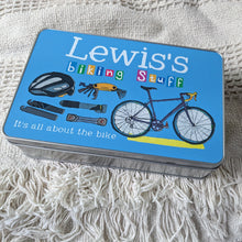 Load image into Gallery viewer, Personalised Bike Tool Tin