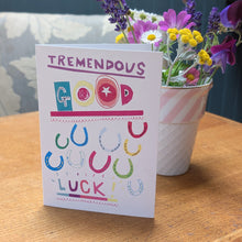 Load image into Gallery viewer, Good Luck Greeting Card – Free Personalisation