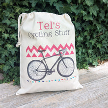 Load image into Gallery viewer, Personalised Cycling Storage Bag