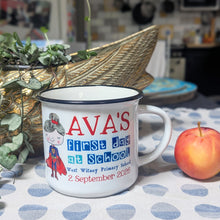 Load image into Gallery viewer, Personalised First Day At School Mug