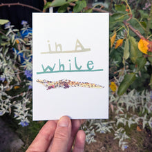 Load image into Gallery viewer, In A While Crocodile Greeting Card – Free Personalisation