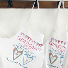 Load image into Gallery viewer, Personalised Hearts Apron