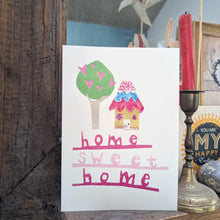 Load image into Gallery viewer, Home Sweet Home Greeting Card – Free Personalisation