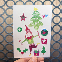 Load image into Gallery viewer, Love Christmas Day Greeting Card – Free Personalisation