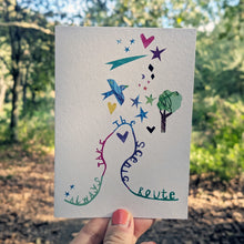Load image into Gallery viewer, Always Take The Scenic Route Greeting Card – Free Personalisation