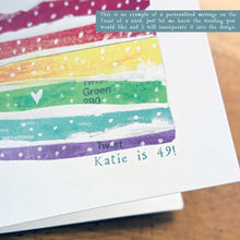 Load image into Gallery viewer, You Have A Pizza My Heart Greeting Card – Free Personalisation