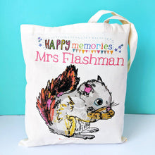 Load image into Gallery viewer, Happy Holidays Personalised Teacher Bag