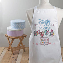 Load image into Gallery viewer, Personalised childs apron