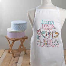 Load image into Gallery viewer, Personalised childs apron