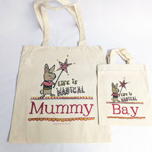 Load image into Gallery viewer, Personalised Mummy and Me Matching Bags
